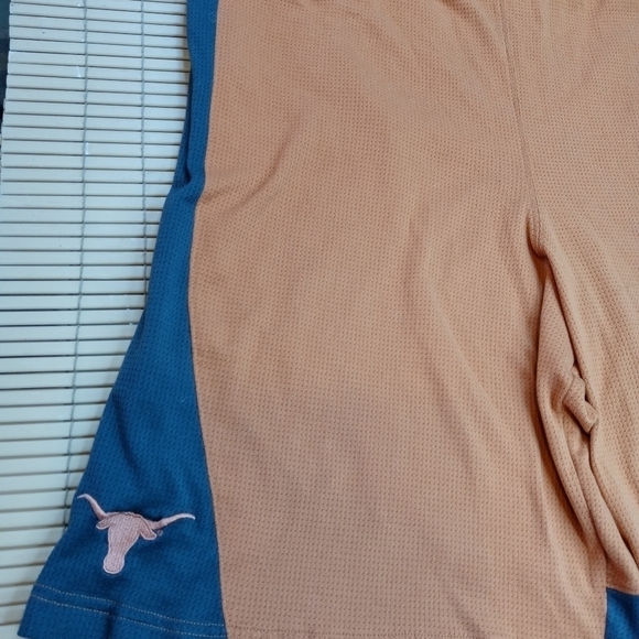 Nike Team Nike Fit Dry University of Texas gym shorts. Drawstring waist. Sz Larg - Picture 6 of 9